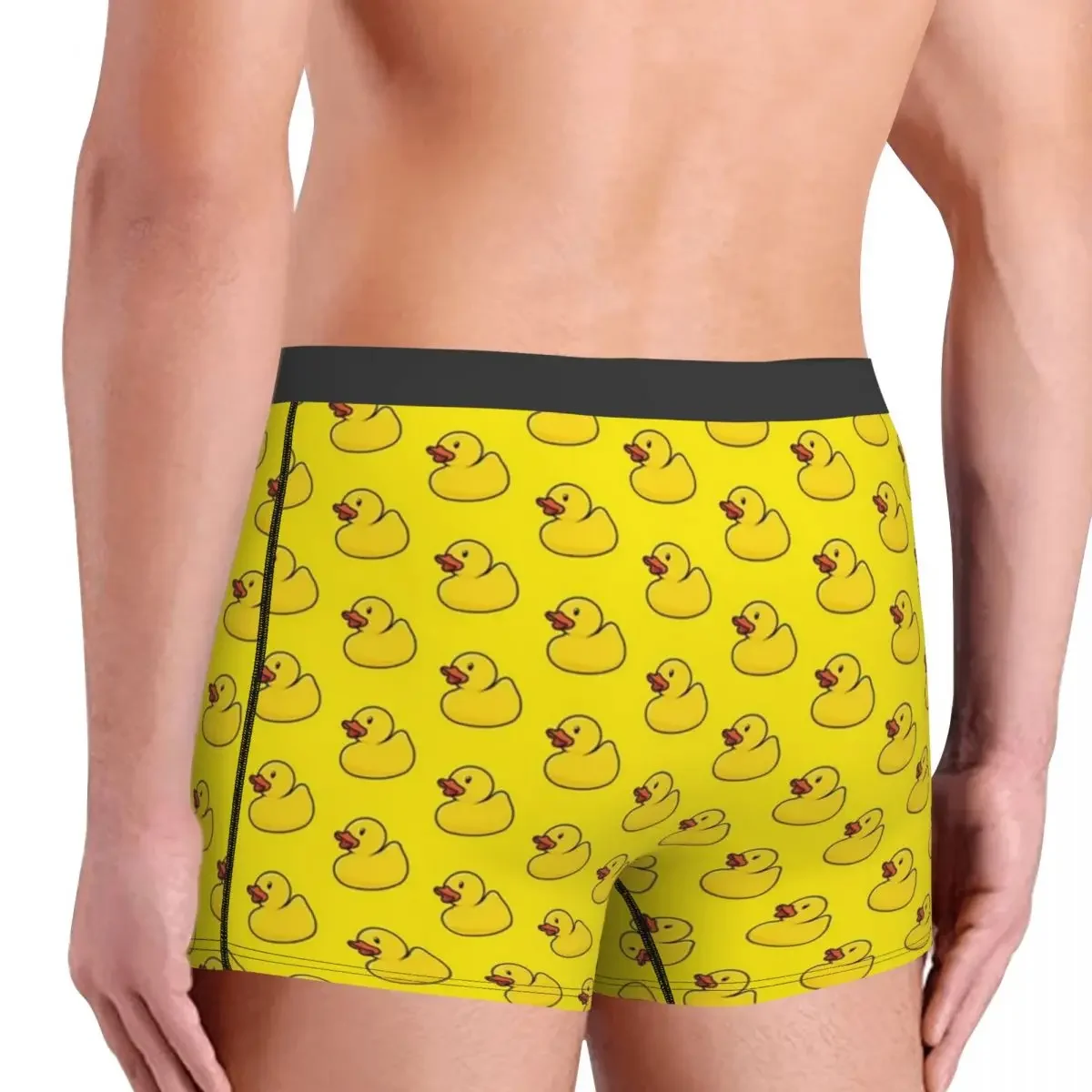 Personalizado Patos De Borracha Amarela Boxers, Roupa Interior Dos Homens, Novidade Cuecas, Shorts, Cuecas