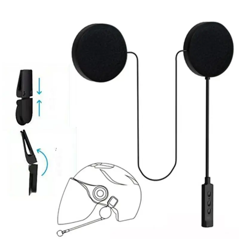 Motorcycle Headset Speakers Open Ear Speaker Earphone For Motorcycles Cycling Essentials For Bicycle Cycling Motorcycle