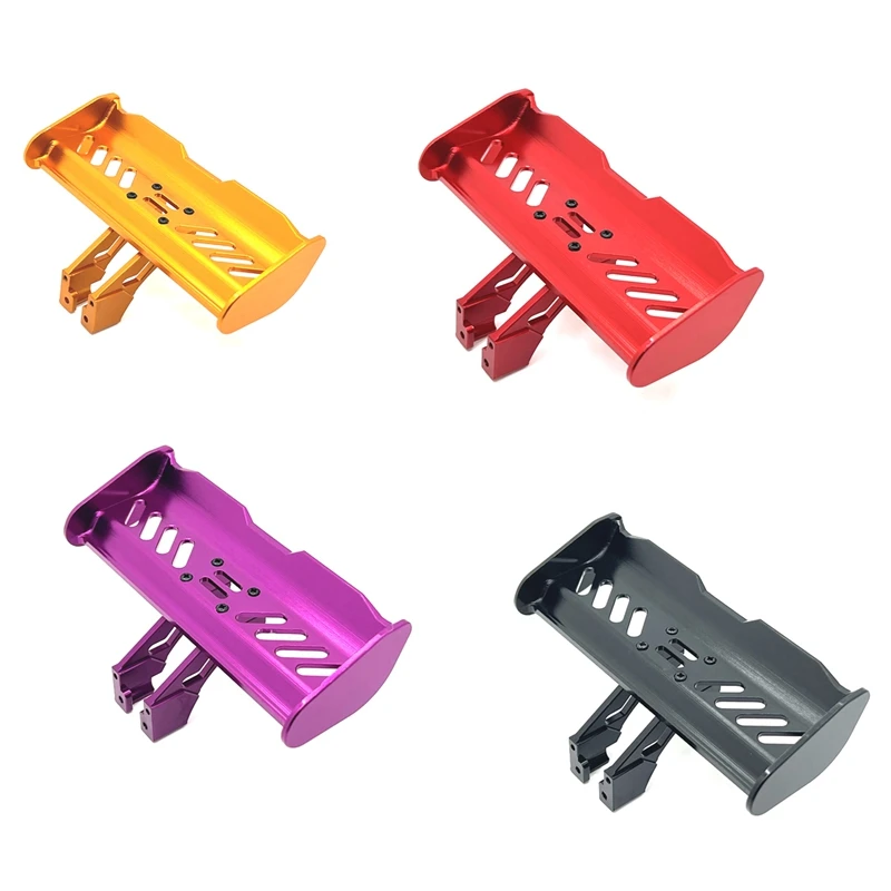 

RC Car Upgrade Tail Bracket Tail Wing Kit For Wltoys 144001 144010 144016 124007 124008 For Riaario 14001R 14001T AM-X12 Black