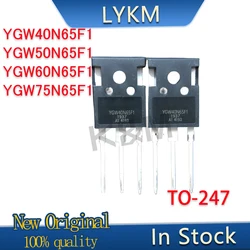 5/PCS New Original YGW40N65F1 YGW50N65F1 YGW60N65F1 YGW75N65F1 40N65 50N65 60N65 75N65 TO-247 IGBT field effect tube In Stock