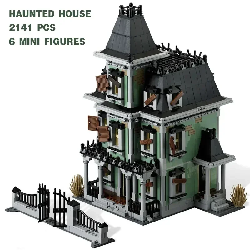 

IN STOCK Monster Fighter Haunted House Compatible 10228 16007 Building Blocks Bricks Birthday Christmas Toy Gift