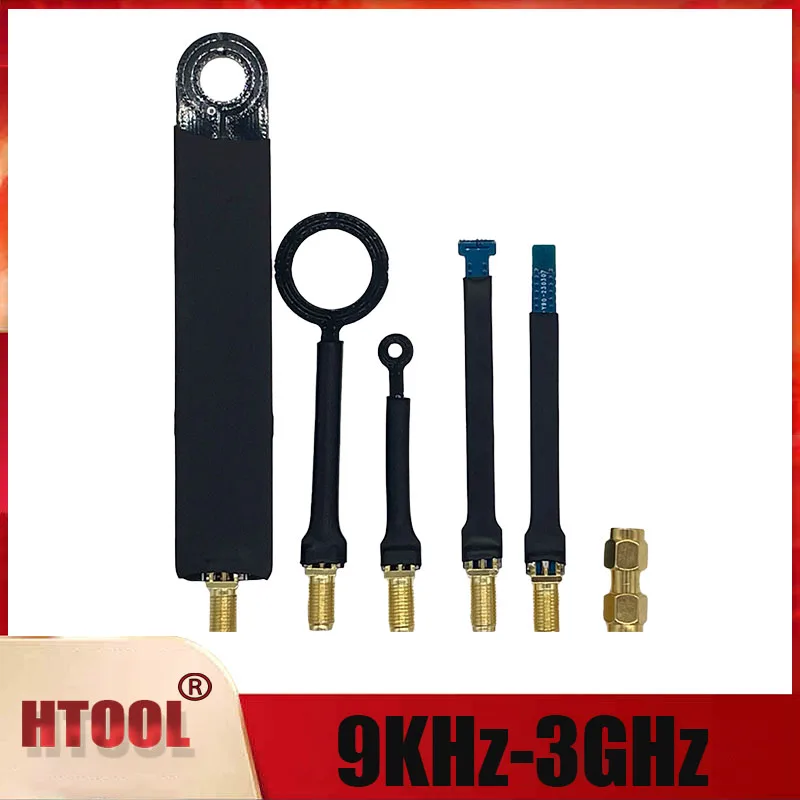 HT03 9KHz-3GHz EMC EMI Wiฤ
zanie przewodnictwa Prosta sonda pola magnetycznego bliskiego pola Sygnaล elektromagnetyczny Bezprzewodowy