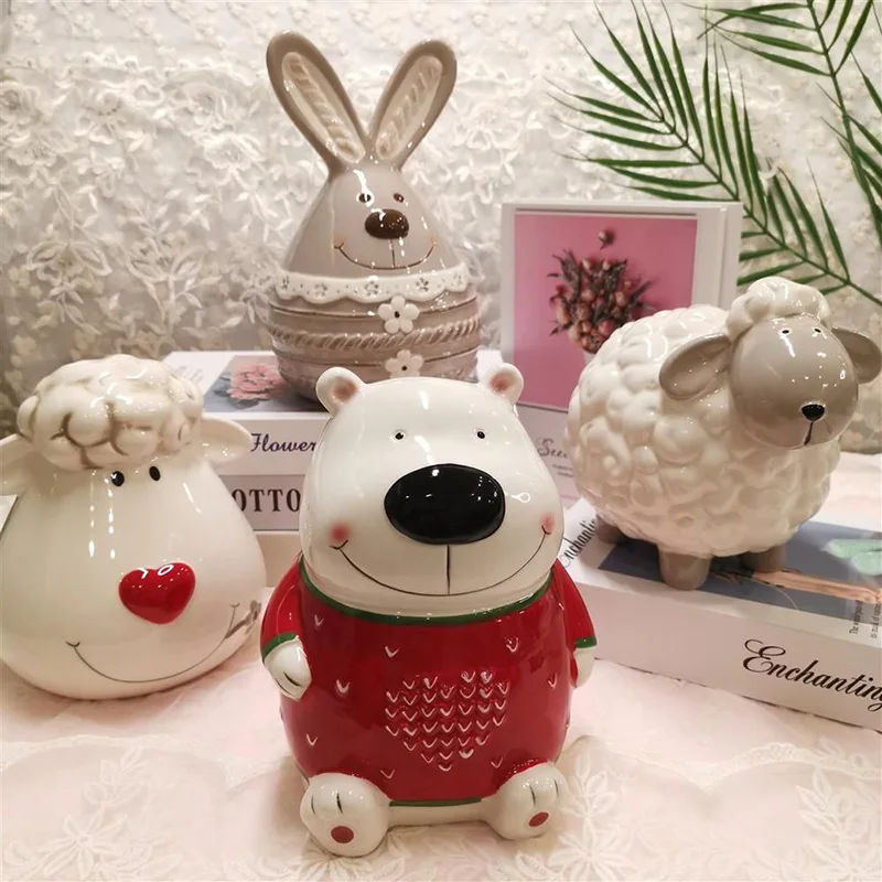 

Cute Piggy Bank High Value Piggy Bank Birthday Gift For Girl Lamb