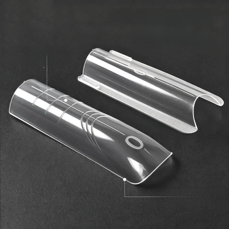 แบบฟอร์มทำเล็บสองชั้น 280-140 ชิ้น ขนาด 14 สำหรับต่อเล็บ แบบฟอร์มคู่ ทรงโลงศพ ทรงอัลมอนด์ สำหรับทำเล็บ แบบฟอร์มบนและล่าง