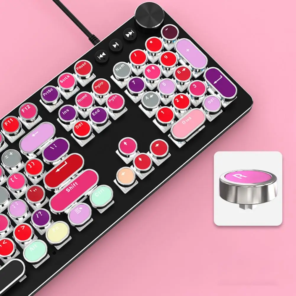 غطاء مفاتيح بإضاءة خلفية متينة للمنزل ، غطاء مفاتيح بديل للوحة المفاتيح خفيف الوزن ، مفيد