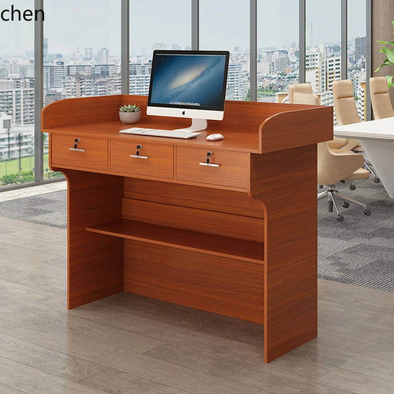 HT Lecture Reception Desk Simple Modern Lecture Table Emcee Hosting Desk Reception Desk