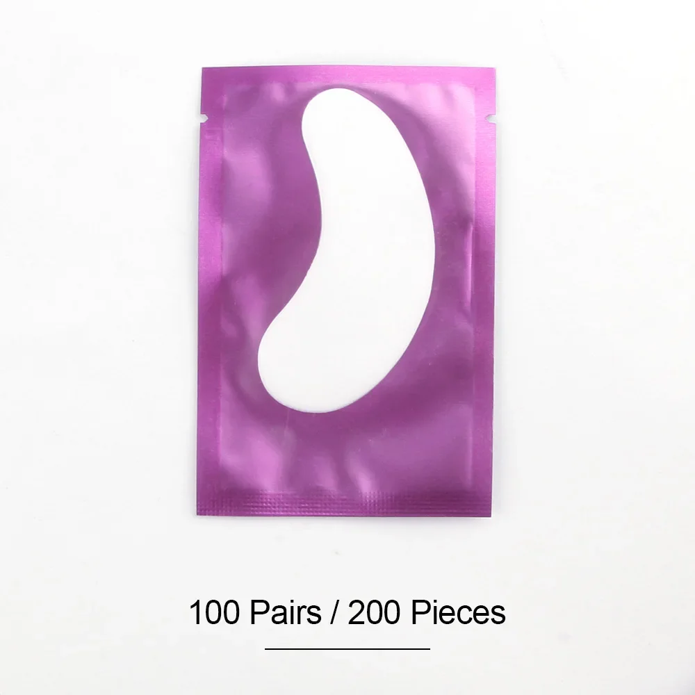50/100pairs Wimpern Für Wimpern Extensions Augen Pads Kissen Einweg Patch Unter Wimpern Tipps Lint Kostenloser Aufkleber Wraps make-up
