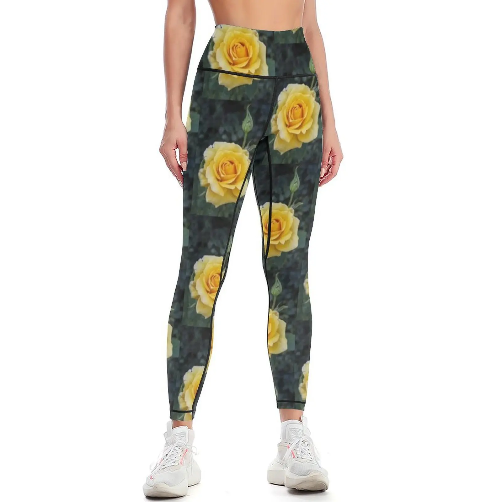 ?Yellow Rose of Texas? Leggings gym womans gym wear sport legging Womens Leggings