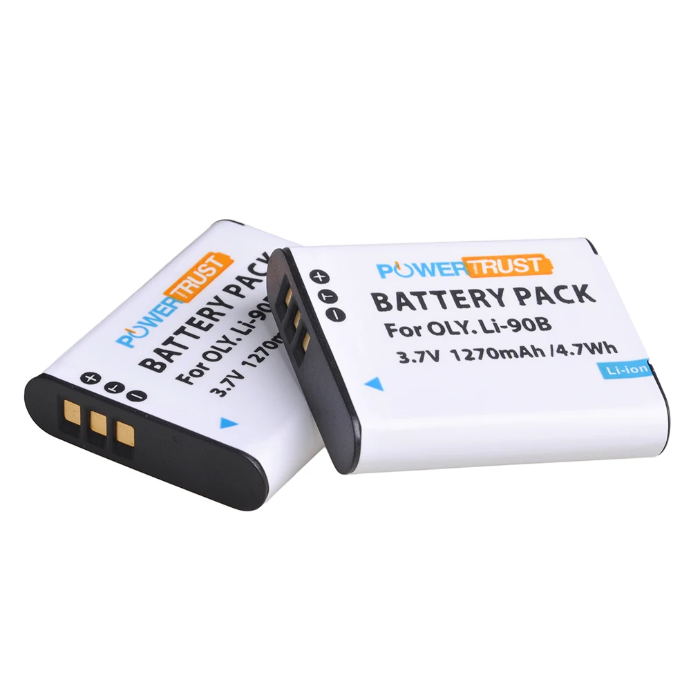 1270mAh LI-90B Li-92B Battery for Olympus Tough TG-4 TG-6 TG-5 TG-2 TG-1 IHS SH-1 SH-2 SH-60 SH-50 IHS SP-100 Li90B Li92B Camera