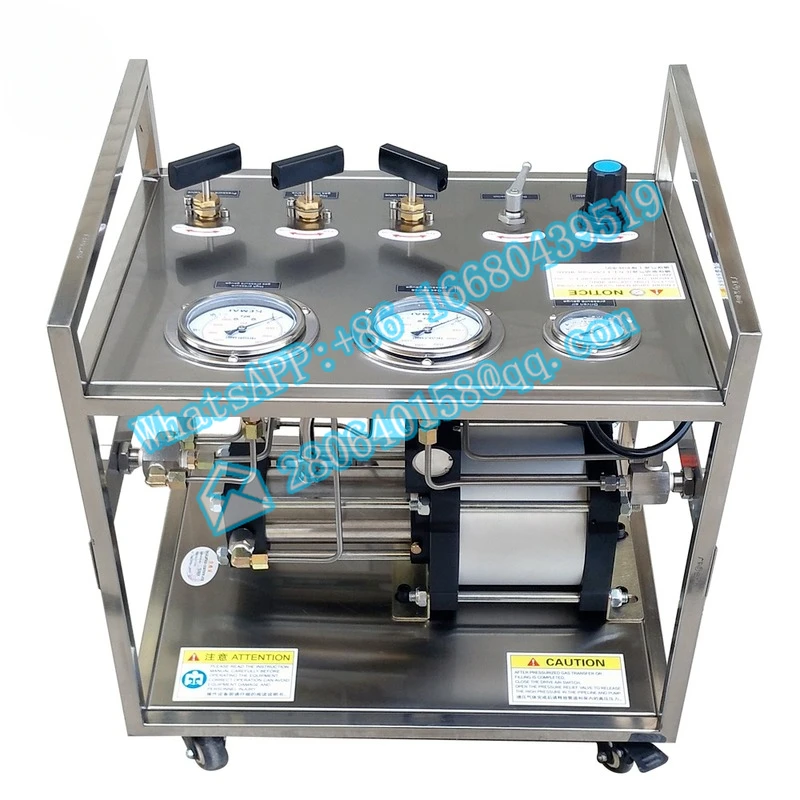 Terek 브랜드 산소 CO2 가스 자동 충전 질소 부스터 펌프, 실린더 전송 산업