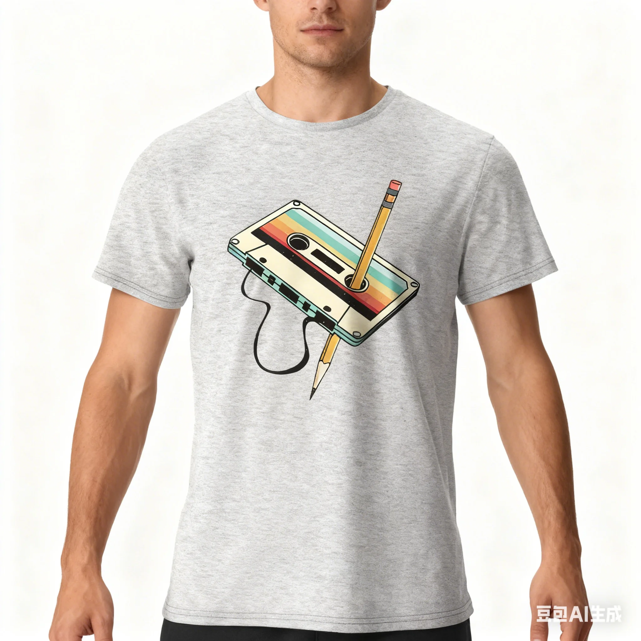 أزياء العلامة التجارية الرجال تي شيرت مضحك طباعة تي شيرت تنفس التجفيف السريع المتضخم القطن قمصان قصيرة الأكمام كمال الاجسام لينة تيز #3