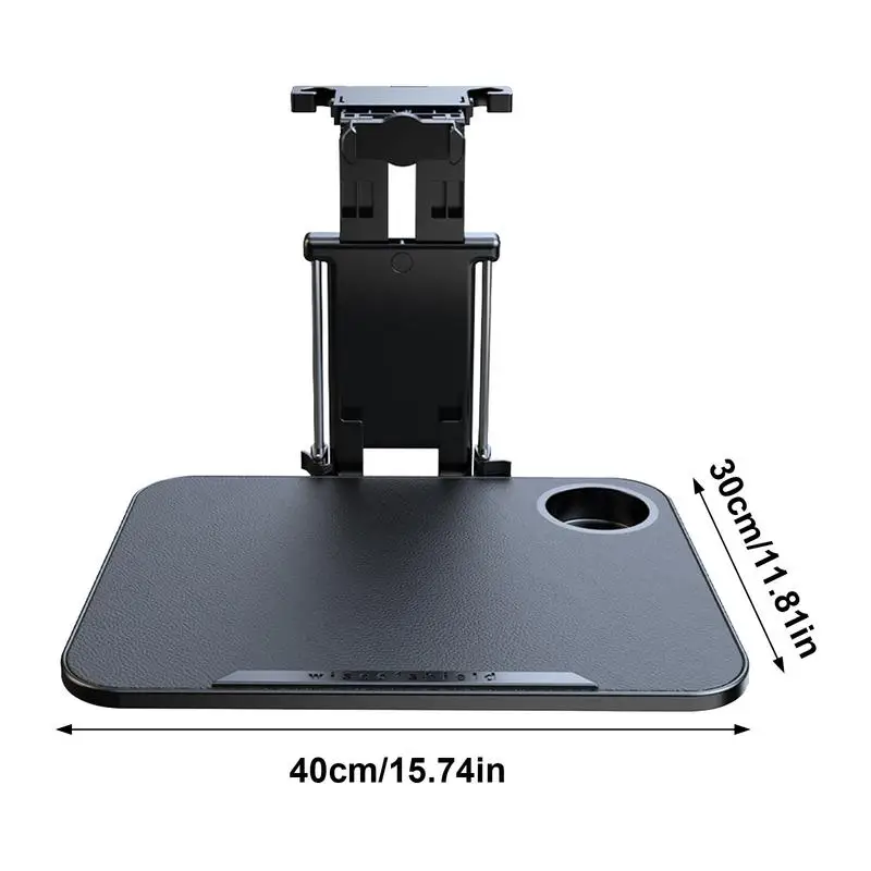 Adjustable Table Desk Car Eating Tray Back Seat For Model 3 2023 Car Steering Wheel Laptop Tray Food Desk Portable Office Table