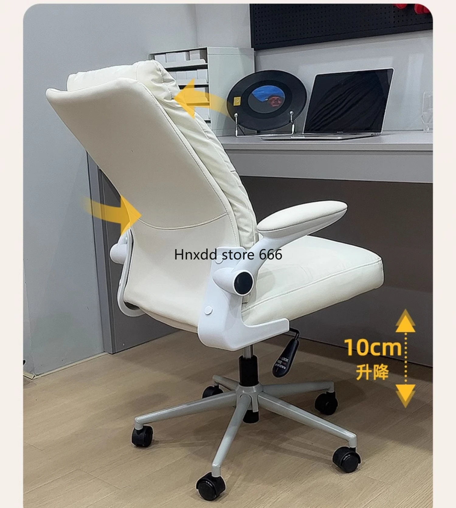 Desk comfortable study light luxury chair comfortable sedentary office chair bedroom makeup chair