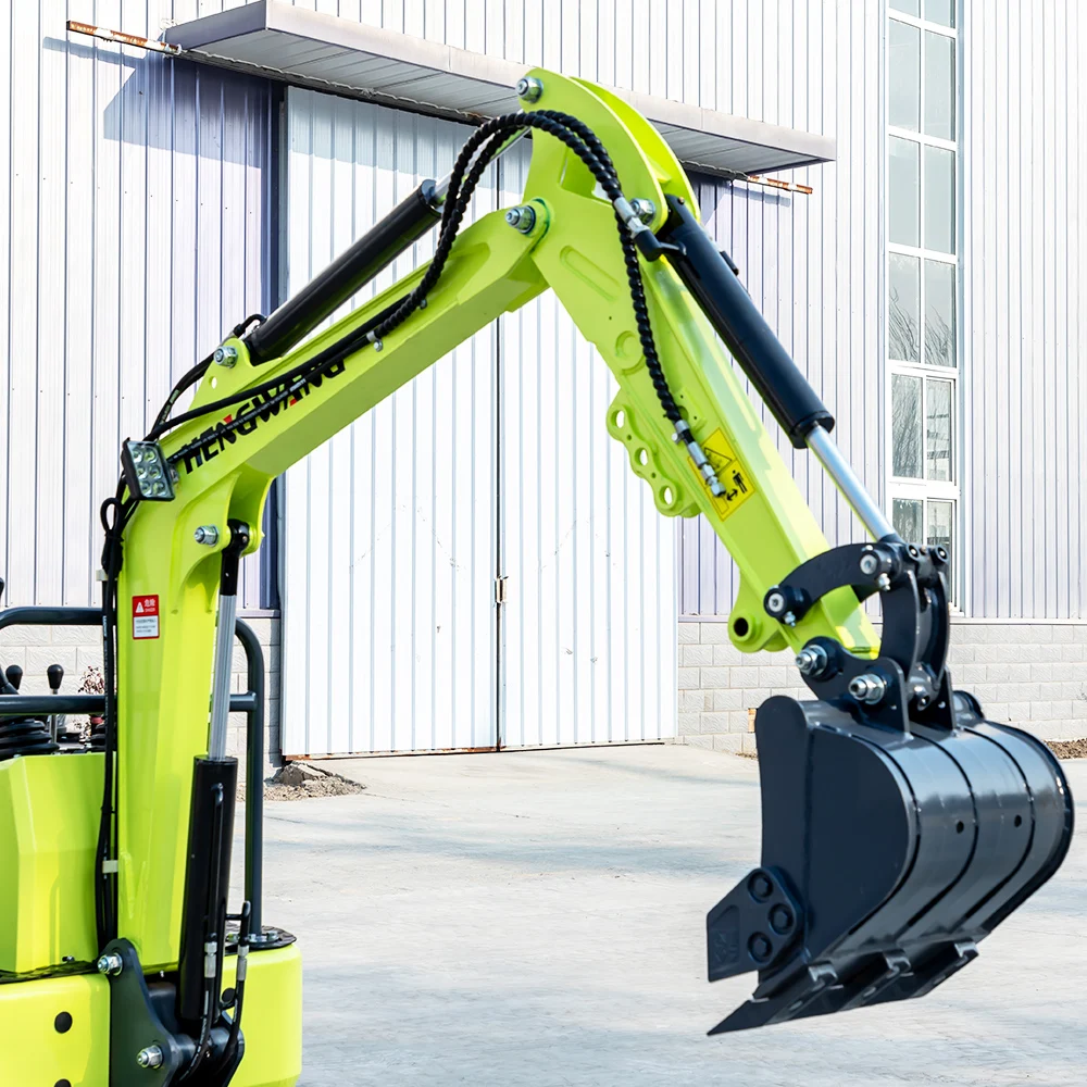 HW10-3E Electric Excavator Lithium Battery Mini Digger Environment Bagger For Home Garden Farm Machinery Equipment Customize