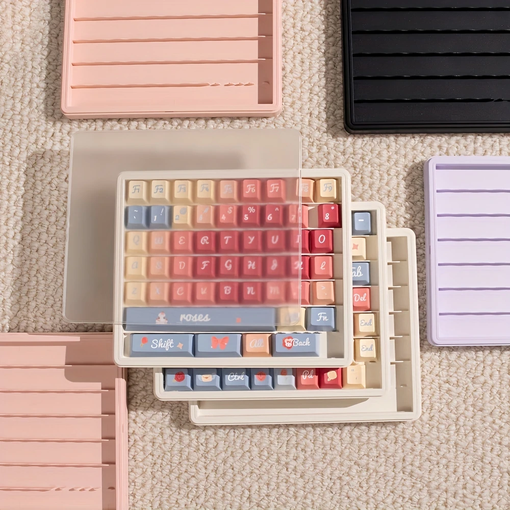Black White Keycaps Storage Bo - Mechanical Switch Tester recension och pris