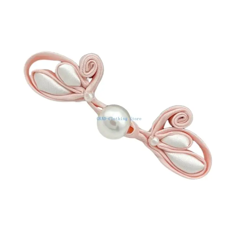 N0PE Parels Knoop Chinese Cheongsam Sluiting Knoopsluitingen voor Traditioneel Pak