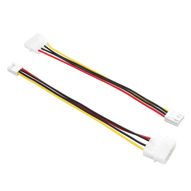 IDE Molex كبير LP4 4Pin امدادات الطاقة إلى قرص مرن s صغير SP4 4-pin محول محول سلك الطاقة الحبل ل قرص مرن