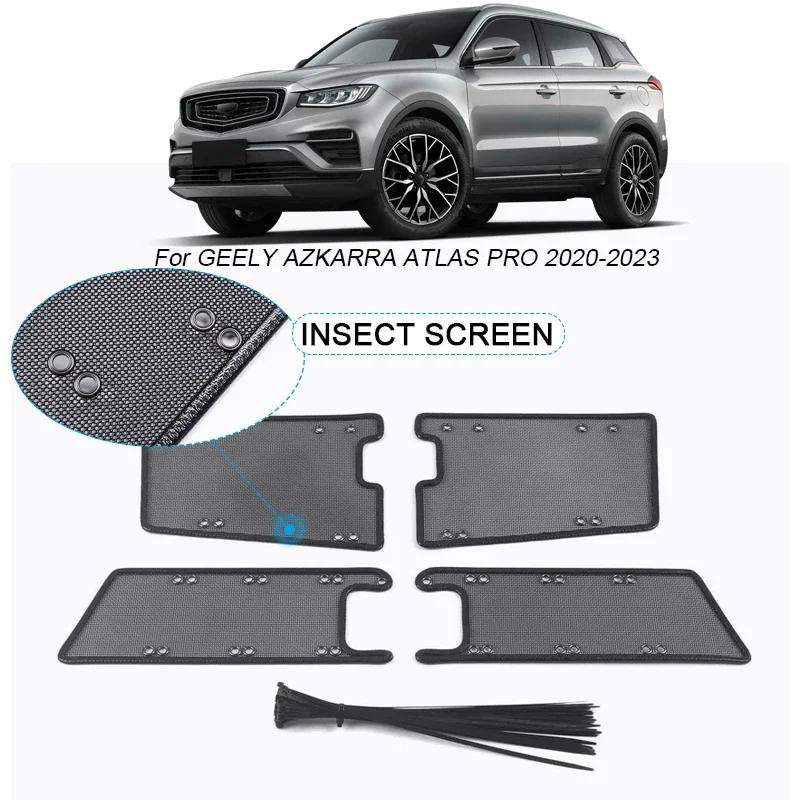 

4 шт., автомобильные насекомые сетчатые фильтры для GEELY AZKARRA ATLAS PRO 2020-2023
