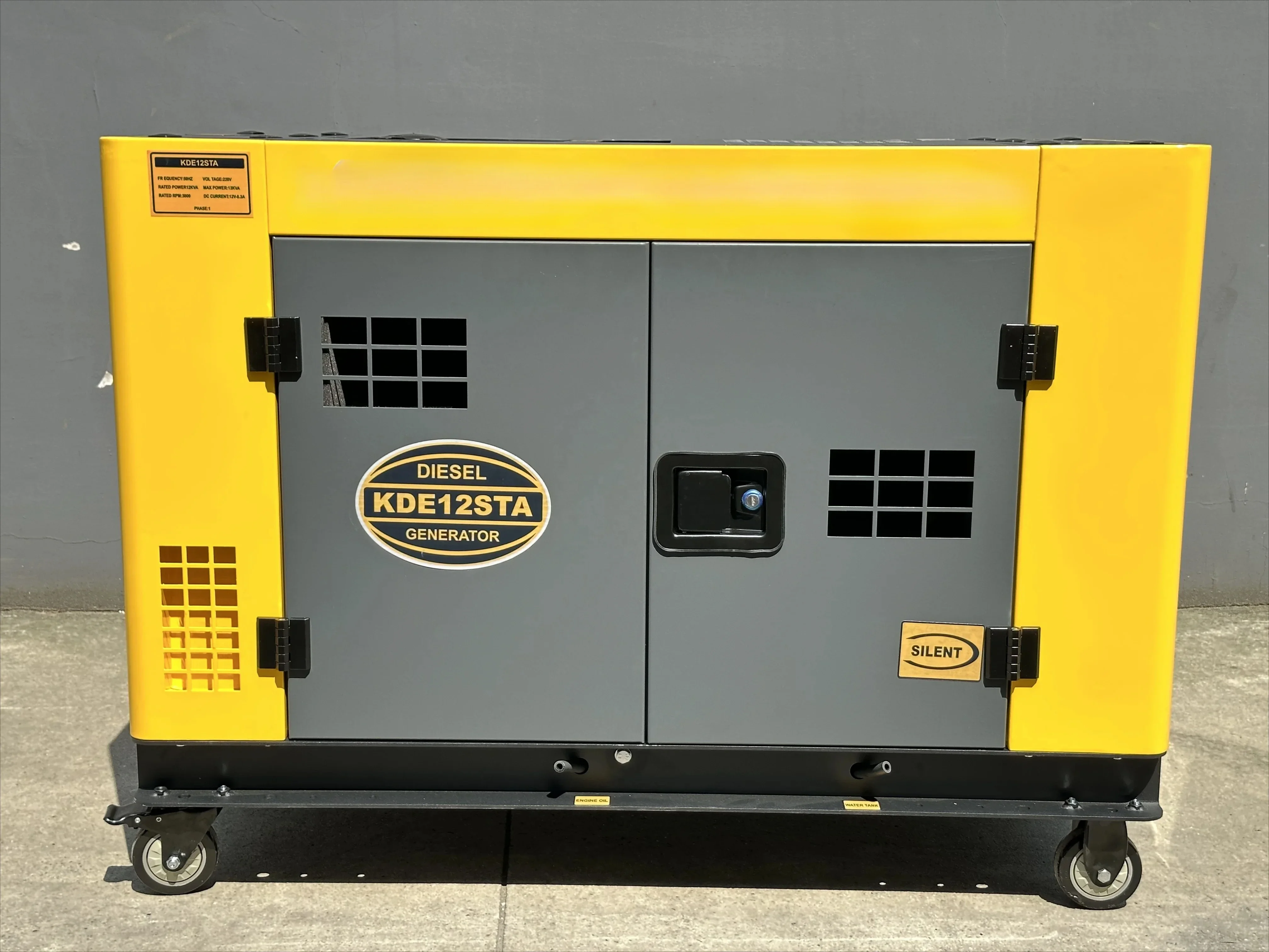 

-Good price 10KW 12KVA silent diesel generator
