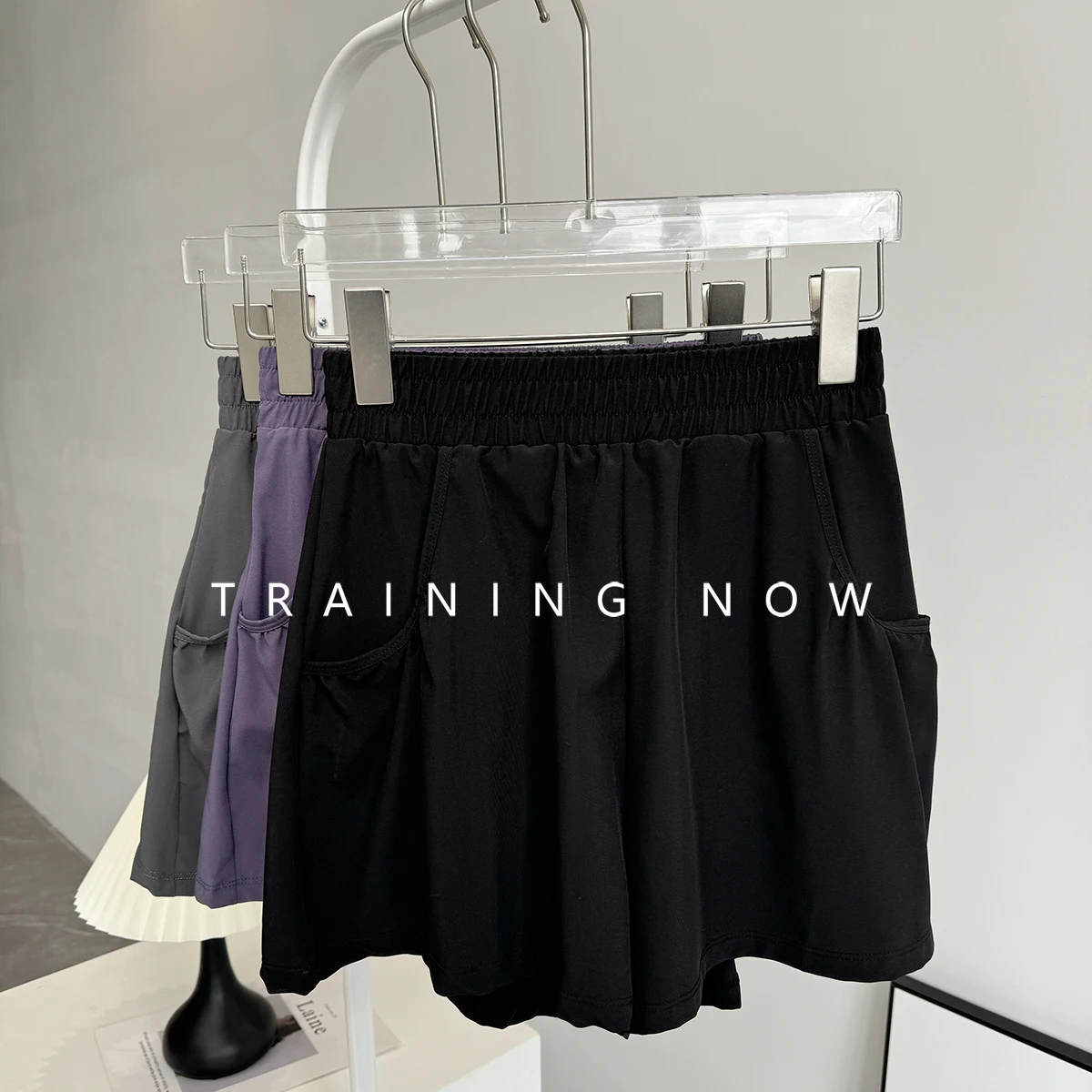 

Женские летние шорты для марафонского бега с защитой от воздействия, дышащие, быстросохнущие, трехточечные брюки для тренировок в тренажерном зале, спортивные штаны для йоги