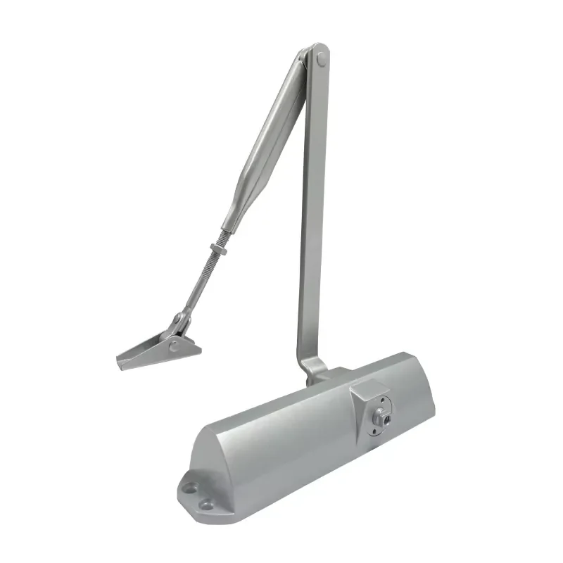 Automatic Hydraulic Door Closer 180 Degree Adjustable Power Small Shell Exposed Type Good Quality for Home Office Use Small