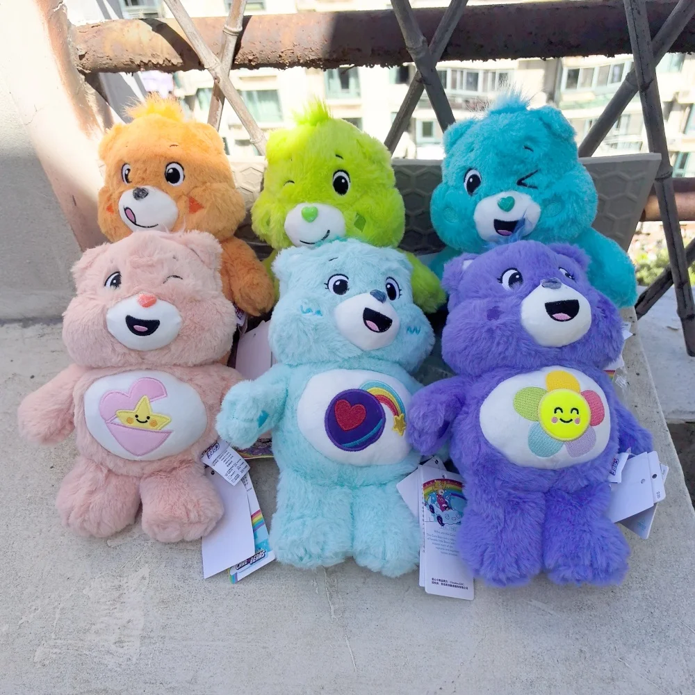 30/45cm Care Bears Plush Toys Lovely Cartoon Bear Soft Stuffed Dolls Homdecor Sleeping Plush Pillows Birthday Christmas Gift