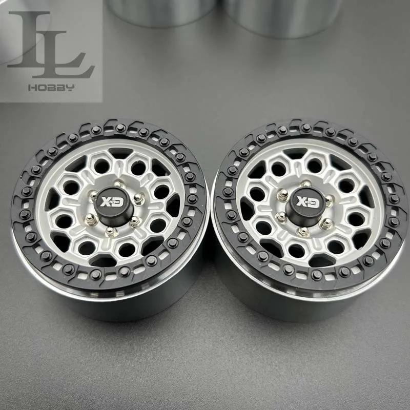 Hub de roda de metal para RC Crawler, Car Locking Wheel Hub, fácil de controlar, SCX10, TRX-4, RC4WD, D90, VS4, JIMNY, Cherokee, 10, 2.2 