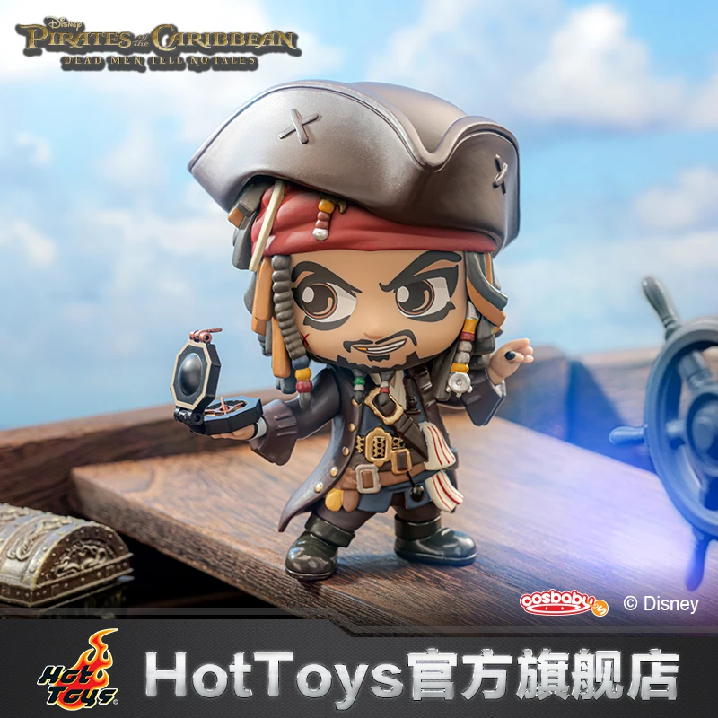 Hot Toys Pirates of the Caribbean Dead Men Tell No Tales Captain Jack Sparrow COSBABY S Mini Collectible Figure