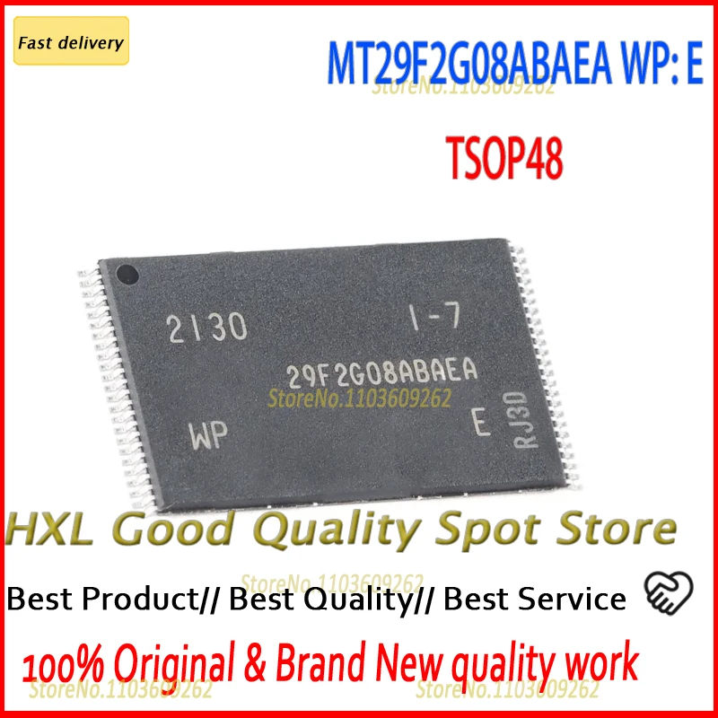 

MT29F2G08ABAEAWP:E MT29F2G08ABAEAWPE MT29F2G08ABAEA 29F2G08ABAEA 29F2G08 TSOP48 10PCS /lot