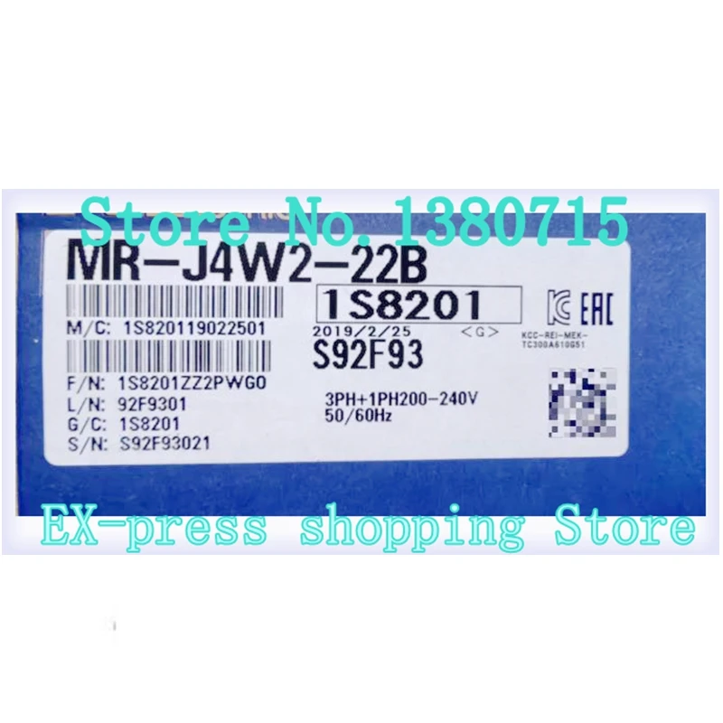 New MR-J4W2-22B 220V 200W 2-Axis AC