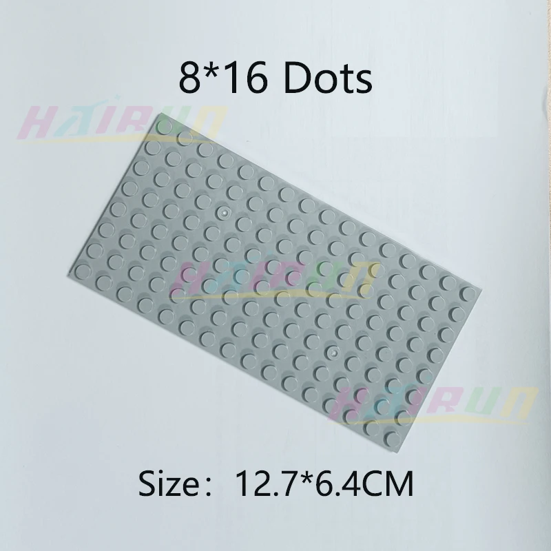 Plaque de Base classique MOC à 8x16 points, 5 pièces, blocs de construction de figurines de ville, pièces en briques compatibles avec 92438, jouets pour enfants, cadeau