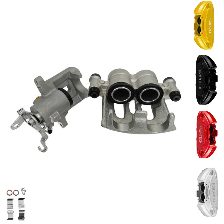 

Modified 4 Pot Piston Racing Rear Mechatronic Brake Caliper Car Big Brake Caliper Repair Body Kit For BMW AUDI SUBARU Porsche