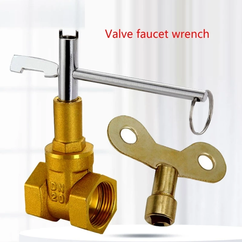 Wrench Key Car Elevator Keys Wrench Electric Cabinet Water Meter Valves Key Faucet Valves Spanner Dropship