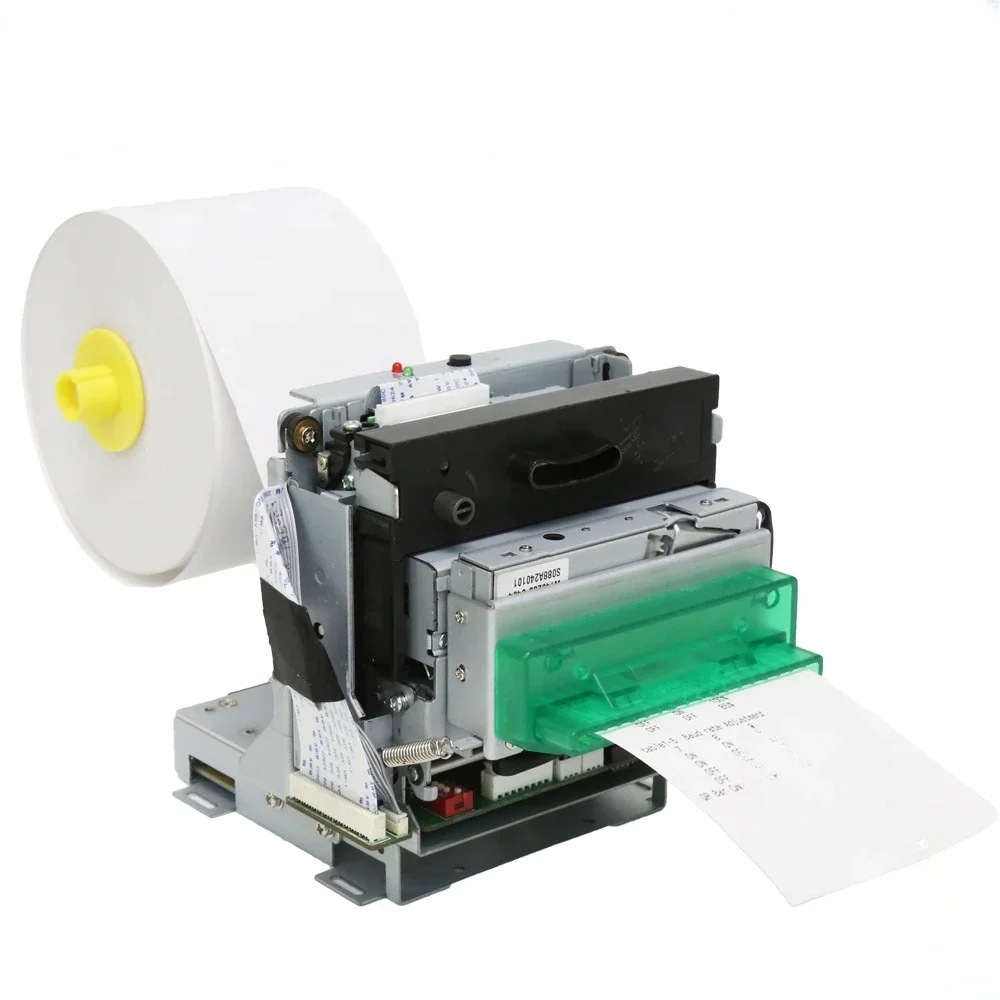 High speed noise free customized automatic cutter dot matrix ribbon printer with adjustable data