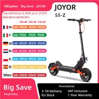 JOYOR S5-Z Electric Scooter, 48V 13Ah Battery, 600W Motor,E-scooter 10*3-inch Tires, 25km/h Speed, 40-55km Range,EScooter