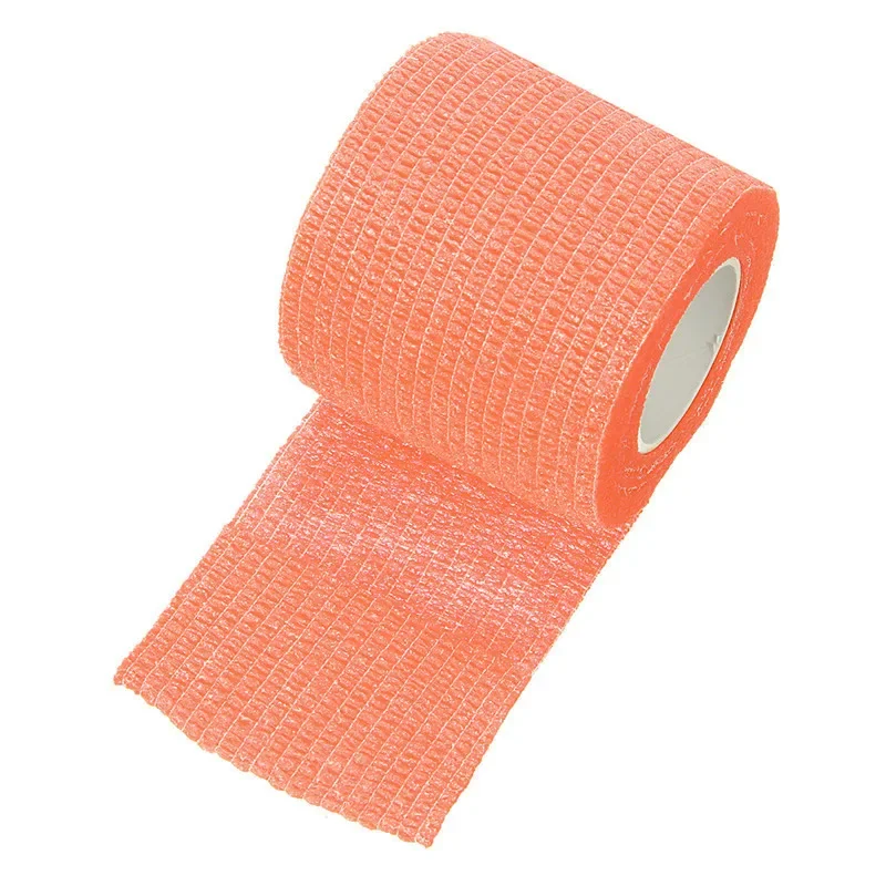 New Security Protection Waterproof Self-adhesive Cshesive Bandages Elastic Wrap First Aid Sports Body Gauze Vet Medical Tape