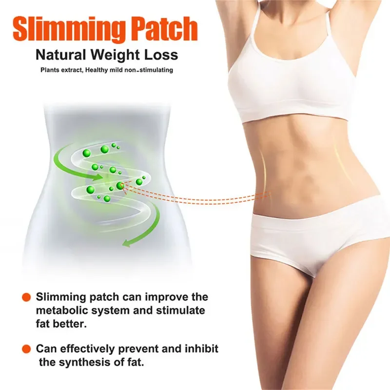 24pcs Chinese Slim Patch Wormwood Abdominal Navel Stickers Weight Loss Belly Slimming Fast Burning Fat Improve Stomach B0020