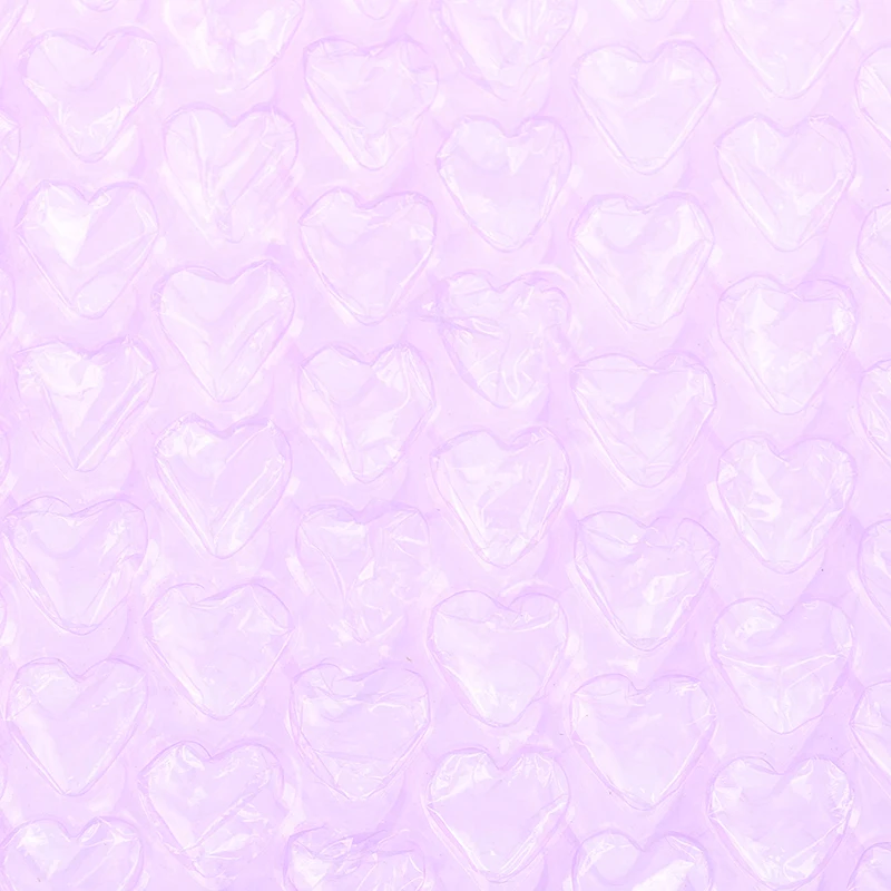 10Pc 15*10cm Heart-Shaped Bubble Foam Wrap For Packing Mailers Padded Bags