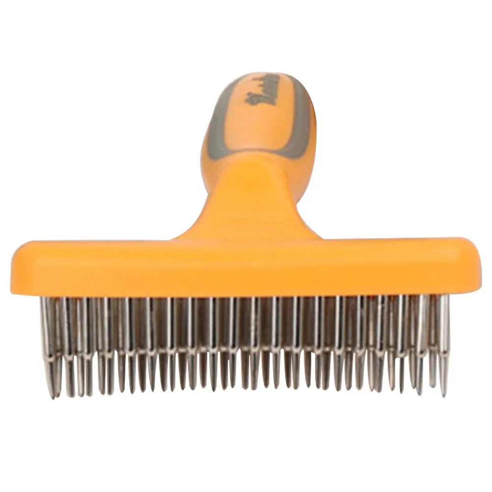 

Dog Grooming Comb Dematting Rake Pet Hair Removal Tool Comfortable Grip Long Service Time Suitable for Domestic Animals