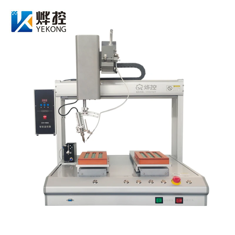 5331R Five Axis Auto Feeding Tin Soldering Robot PCB Components Automatic Robotic soldering Machine