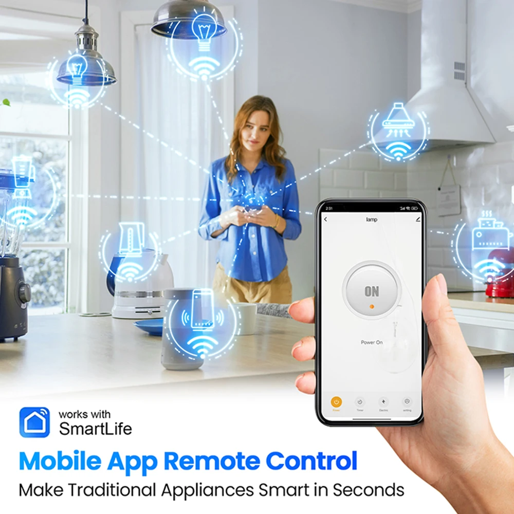 Zigbee 스마트 플러그 16A 20A EU 플러그  - Smart Home Group 리뷰 및 가격