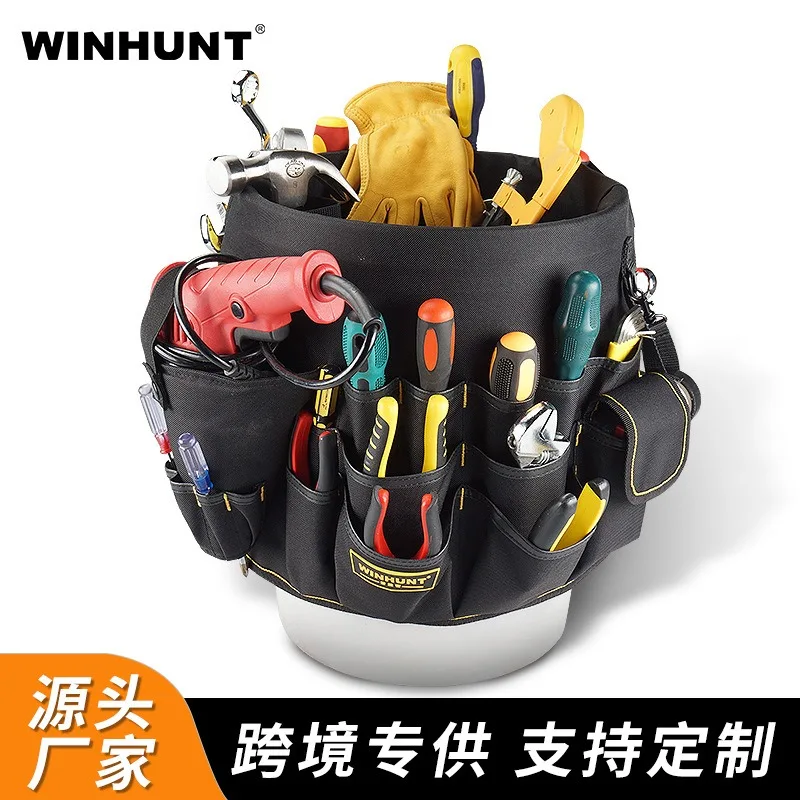 Cross border Changshengke Hardware Tool Bucket Bag Multi functional Repair Kit needs to be paired with a bucket