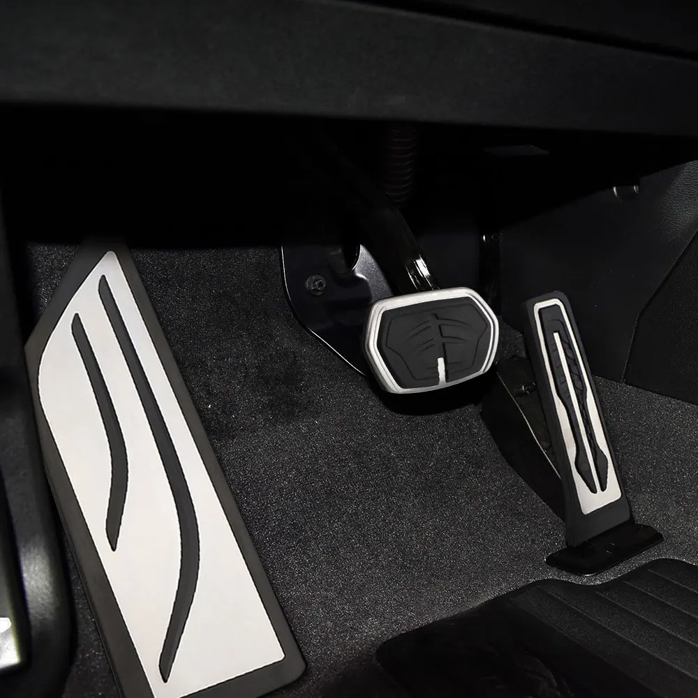 Car Pedals for BMW X1 X2 F48 F39 F45 F46 F40 1 2 Series MPV 220i LHD Accelerator Brake Pedal Cover