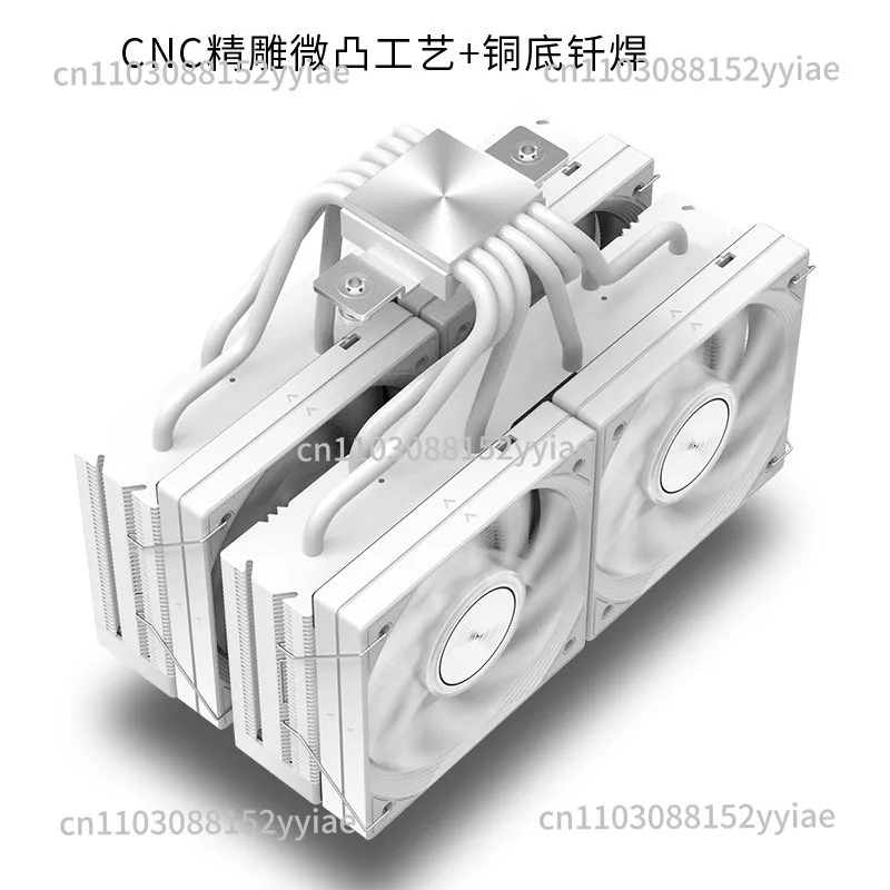 

Suitable for CPU radiator JF15K double tower 10CM4 fan memory 6 heat pipe PWM air cooling
