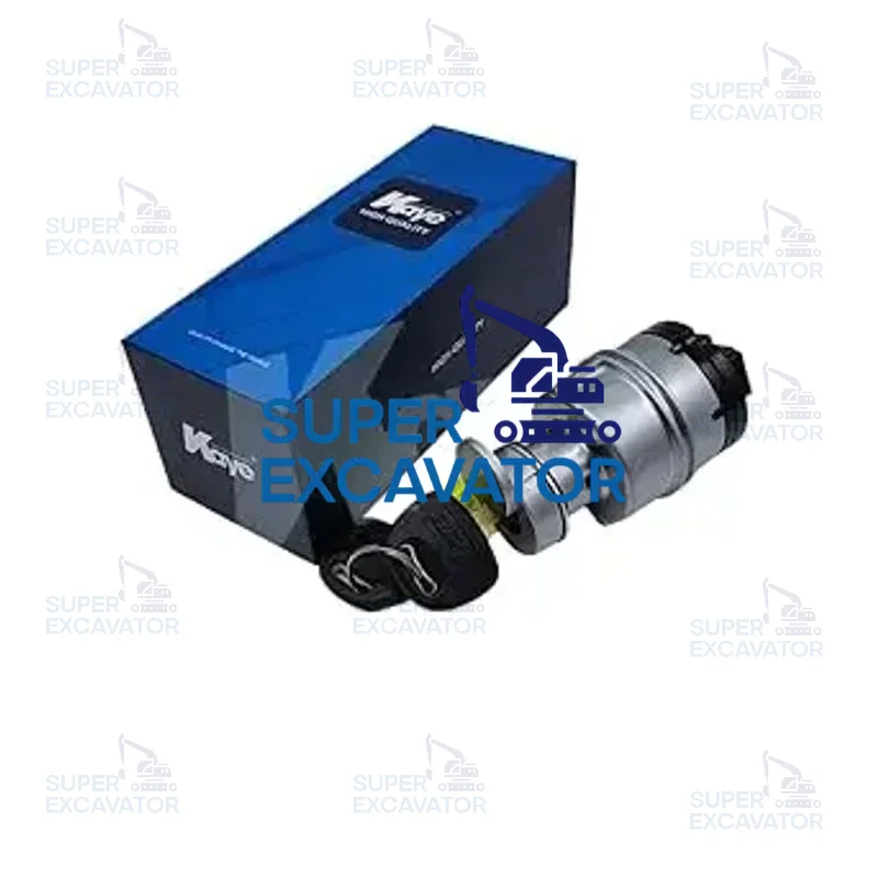 

Ignition Switch 4477373 Ignition Starter Switch Compatible with ZAX240-3 ZAX330/ZAX470 Excavator Parts (4477373)