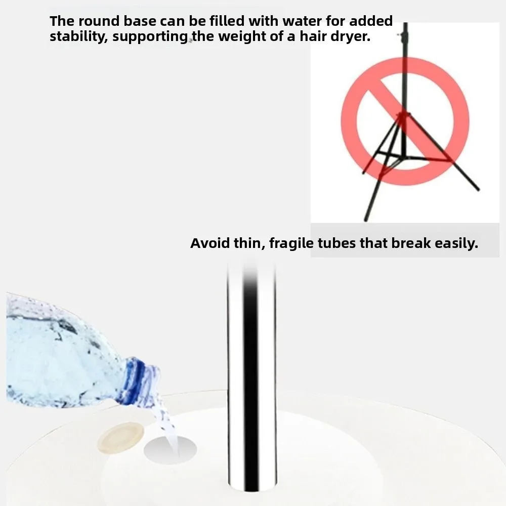 

Выдвижная подставка для фена для животных с регулируемой высотой, вращающаяся, со стабильным основанием, для использования без рук