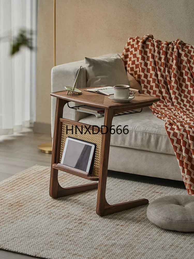 Sweeping robot shelf removable side table
