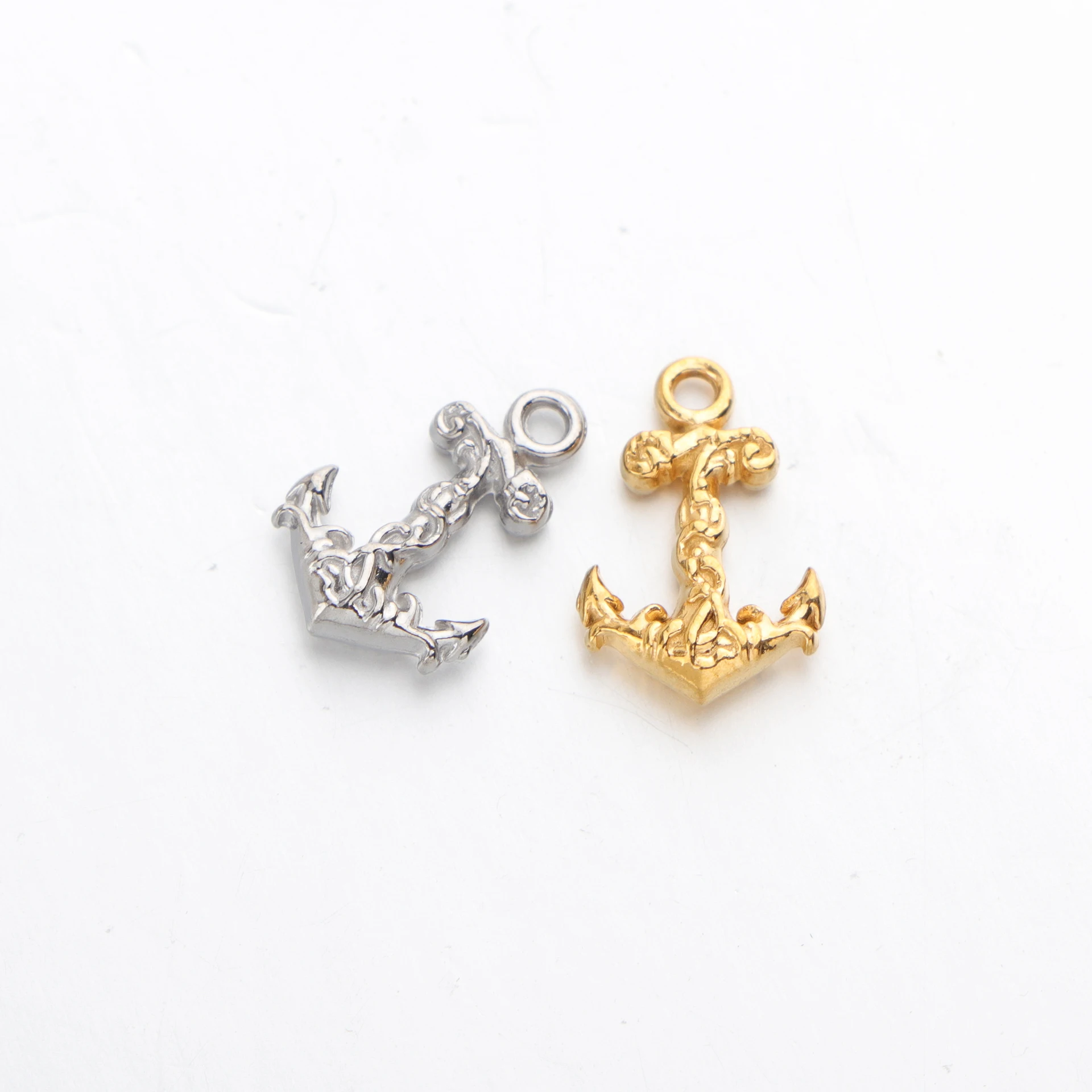 

20pcs/lot Stainless Steelship Anchor Charm Pendant for DIY Necklace Earring Bracelet Jewelry Finding Accessories Wholesale