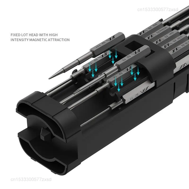 Xiaomi JIMI GNT-18 18 In 1 Screwdriver Set Precision Magnetic Screw Driver S2 Screw Bits Kit with Tweezer Household Repair Tools