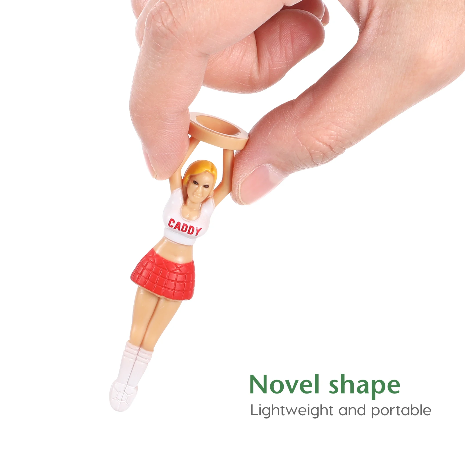 

6PCS Golf Holder for Holder For Tees Men Plastic Women Protective Tees Golf Simple Tees Accessories